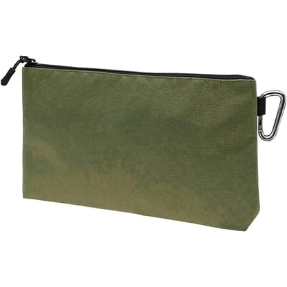 Waterproof Tool Bag Zipper Pouch Multi-Function Bag Wear-Resistant Tool Organizers for Camping Woodworking Electrician Gardening