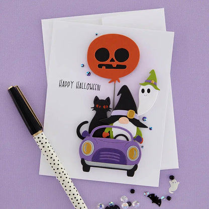 Halloween Party 2025 NEW Cutting Dies Scrapbook Diary Decoration Stencil Embossing Template DIY Greeting Card Handmade