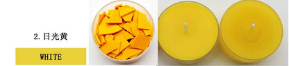 34-color candle dye diy scented candle making pigment flake soy wax pigment color block soy candle making kit diy supplies