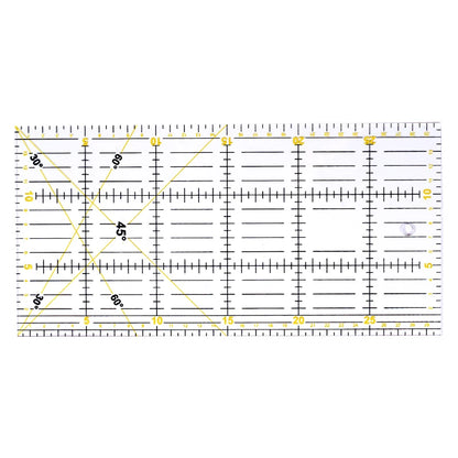 1Pcs Acrylic Multisize Patchwork Ruler Transparent Drawing Ruler Office School Sewing Measuring Supplies Tailor Tools