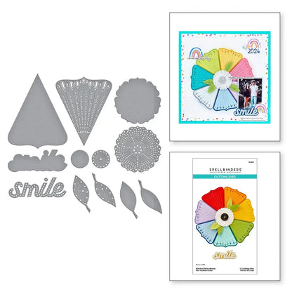 Cute Elves Rainbow 2025 NEW Cutting Dies Scrapbook Diary Decoration Stencil Embossing Template DIY Greeting Card Handmade