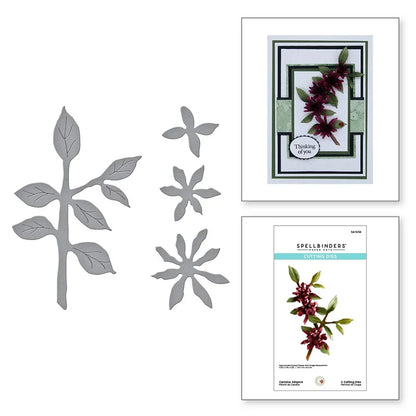 Leaves And Flowers 2025 New Metal Cutting Dies For Diy Scrapbooking Crafts Maker Photo Album Template Handmade Decoration