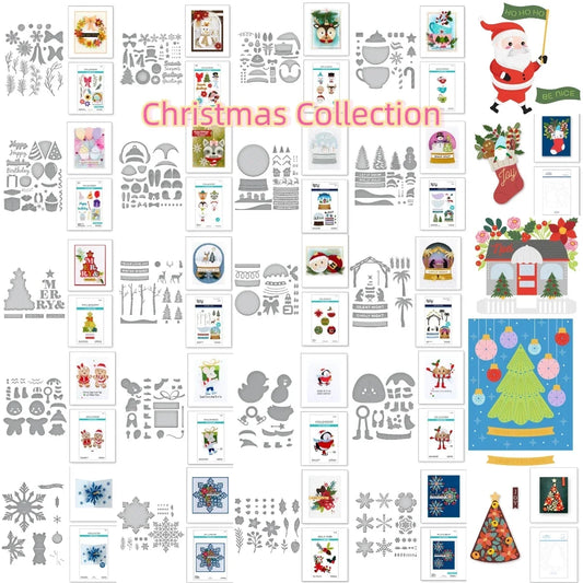 Christmas Collection Part-1 Chicken 2025 New Metal Cutting Dies For Scrapbook Diary Decoration Embossing Template Diy Greeting
