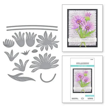 Beautiful Flowers 2025 New Metal Cutting Dies For Diy Scrapbooking Crafts Maker Photo Album Template Handmade Decoration