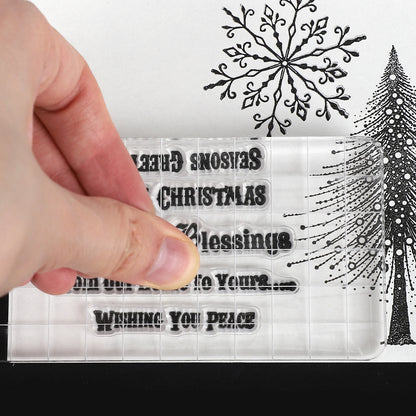 1pc Crystal acrylic stamp Transparent seal  creat Friend gift accessories  High quality plexiglass school Supplies  DIY