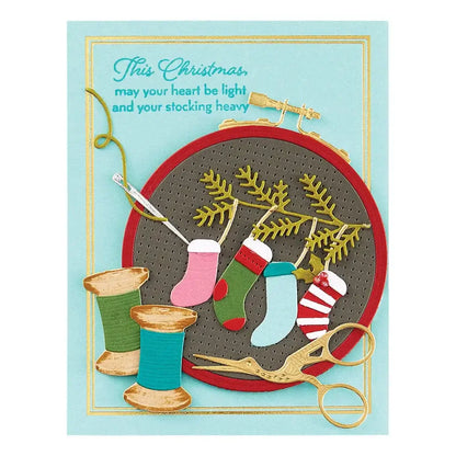 Christmas Day 2025 NEW Cutting Dies Scrapbook Diary Decoration Stencil Embossing Template DIY Greeting Card Handmade