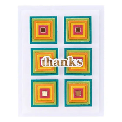 Raindrops and Triangles Pop-Up Stand-Up Dies Scrapbook Diary Decoration Stencil Embossing Template DIY Greeting Card Handmade