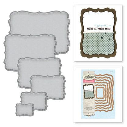 Geometric Graph Set 2025 New Metal Cutting Dies For Diy Scrapbooking Crafts Maker Photo Album Template Handmade Decoration