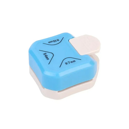 3 Way Corner Rounder Punch, 4mm, 7mm, 10mm 3 in 1 Corner Cutter for Card Making, Laminate, Cardstock, Scrapbooking