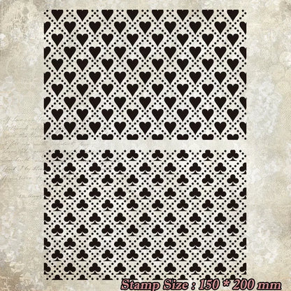 JIANWU Vintage Character English Text Material Collage Transparent Silicone Stamp Creative Journal Student Supplies Stationery