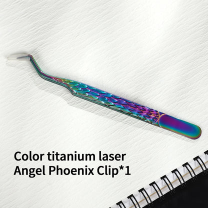JIANWU Stainless Steel High Density Grafting Tweezers Journal Collage Tool Creative DIY Student Supplies Stationery