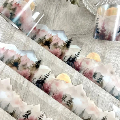 JIANQI 45mm*2m 1pcs/lot Decorative Adhesive tapes trail Scrapbooking DIY Scrapbooking Stickers