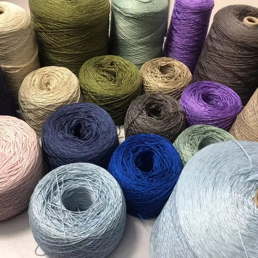 250g/ Ball Cotton Pure Cotton Lace Baby Skin-friendly Wool Thread DIY Hand-woven Air Conditioning Cape/short Sleeve Materials