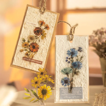 JIANQI 30 pcs Dried flower border PET Stickers Decorative handmade Scrapbooking Material Diary Album Craft Supplies