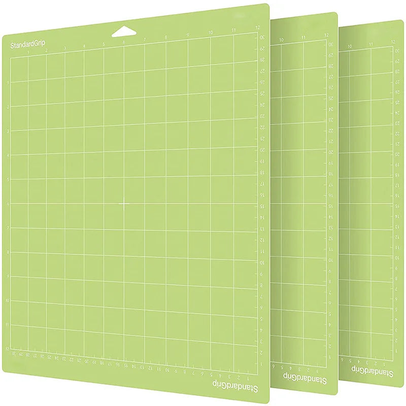1/3pcs Mixed Color Engraving Machine Base Plate Cutting Mat for Cricut/cameo 4 with Adhesive Pvc Cutting Mats 33x35cm