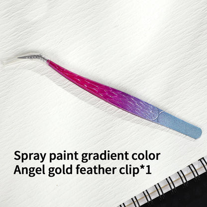 JIANWU Stainless Steel High Density Grafting Tweezers Journal Collage Tool Creative DIY Student Supplies Stationery