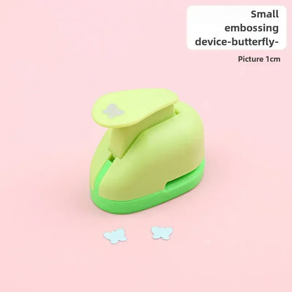 Flower Furador 5*3*4.5cm Diy Paper Cut Eva Foam Maker Puncher Scrapbooking Labor Saving for Kid Hole Punch Embossing