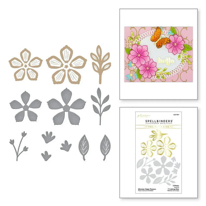 SP Flower Die& Hot Foil Bird Metal Cutting Dies Scrapbook Diary Decoration Stencil Embossing Template DIY Greeting Card Handmade