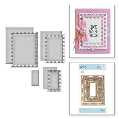 Geometric Graph Set 2025 New Metal Cutting Dies For Diy Scrapbooking Crafts Maker Photo Album Template Handmade Decoration