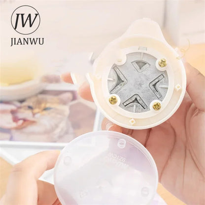 JIANWU Multifunctional Four-in-one Corner Rounder Material Collage Cutting Tool Creative DIY Journal Student Supplies Stationery
