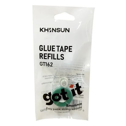 Creative Double Sided Adhesive Tape 6mm X 8m with Refills Stationery DIY Tape Art Glue School Office Supplies