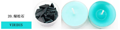34-color candle dye diy scented candle making pigment flake soy wax pigment color block soy candle making kit diy supplies