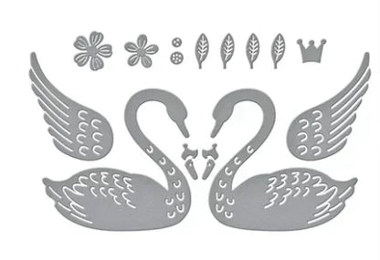 Flower 2025 NEW Cutting Dies Scrapbook Diary Decoration Stencil Embossing Template DIY Greeting Card Handmade