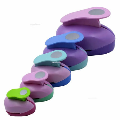 Circle Hole Puncher 9/16/25mm Diy Paper Cut Scrapbooking Labor Saving for Kid Hole Punch DIY Handmade Punches Maker