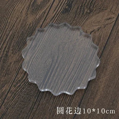 1pc Crystal acrylic stamp Transparent seal  creat Friend gift accessories  High quality plexiglass school Supplies  DIY