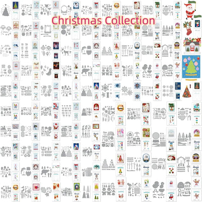 Christmas Collection Part-1 Socks 2025 New Metal Cutting Dies Scrapbook Diary Decoration Embossing Template Diy Greeting Card