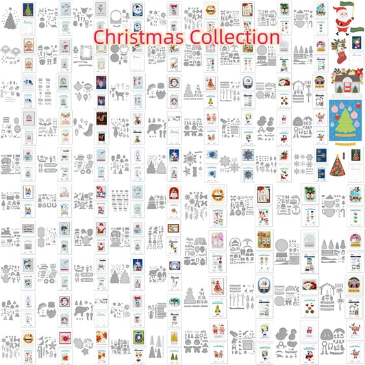 Christmas Collection Part-1 Socks 2025 New Metal Cutting Dies Scrapbook Diary Decoration Embossing Template Diy Greeting Card