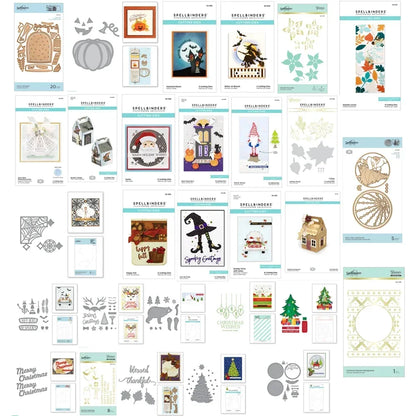 Diary 2025 NEW Cutting Dies Scrapbook Diary Decoration Stencil Embossing Template DIY Greeting Card Handmade
