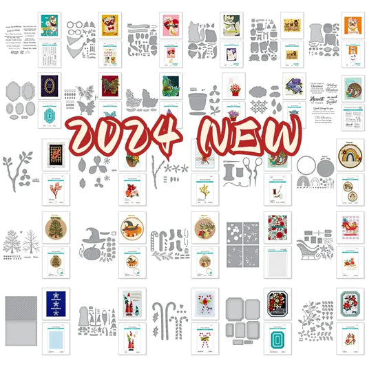 Halloween Product 2025 NEW Cutting Dies Scrapbook Diary Decoration Stencil Embossing Template DIY Greeting Card Handmade