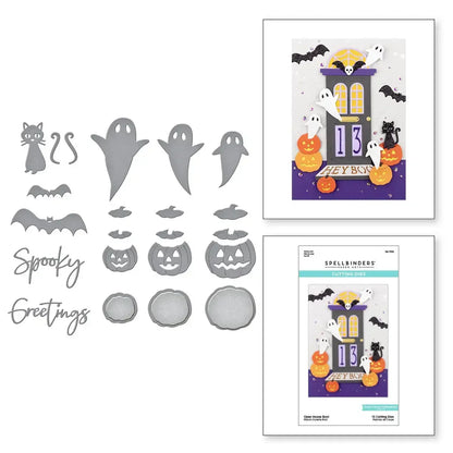 Halloween Party 2025 NEW Cutting Dies Scrapbook Diary Decoration Stencil Embossing Template DIY Greeting Card Handmade
