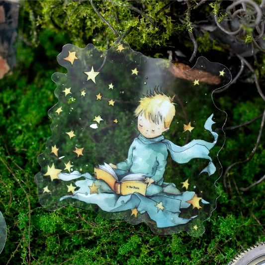 JIANQI 30 pcs Fairy Tale Fantasy PET Stickers aesthetic Stick Labels Decor Scrapbooking material hand made junk journal supplies