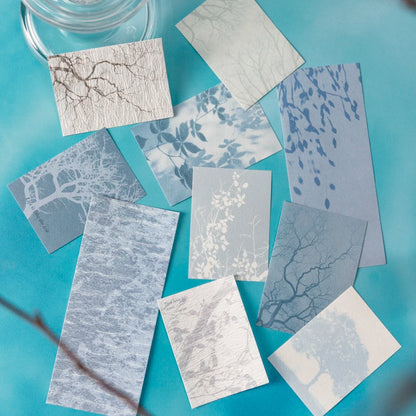 JIANQI 30 pcs Vintage Collage Scrapbooking Journal Material paper Card Making DIY Retro Source Paper Creative Memo Stationery