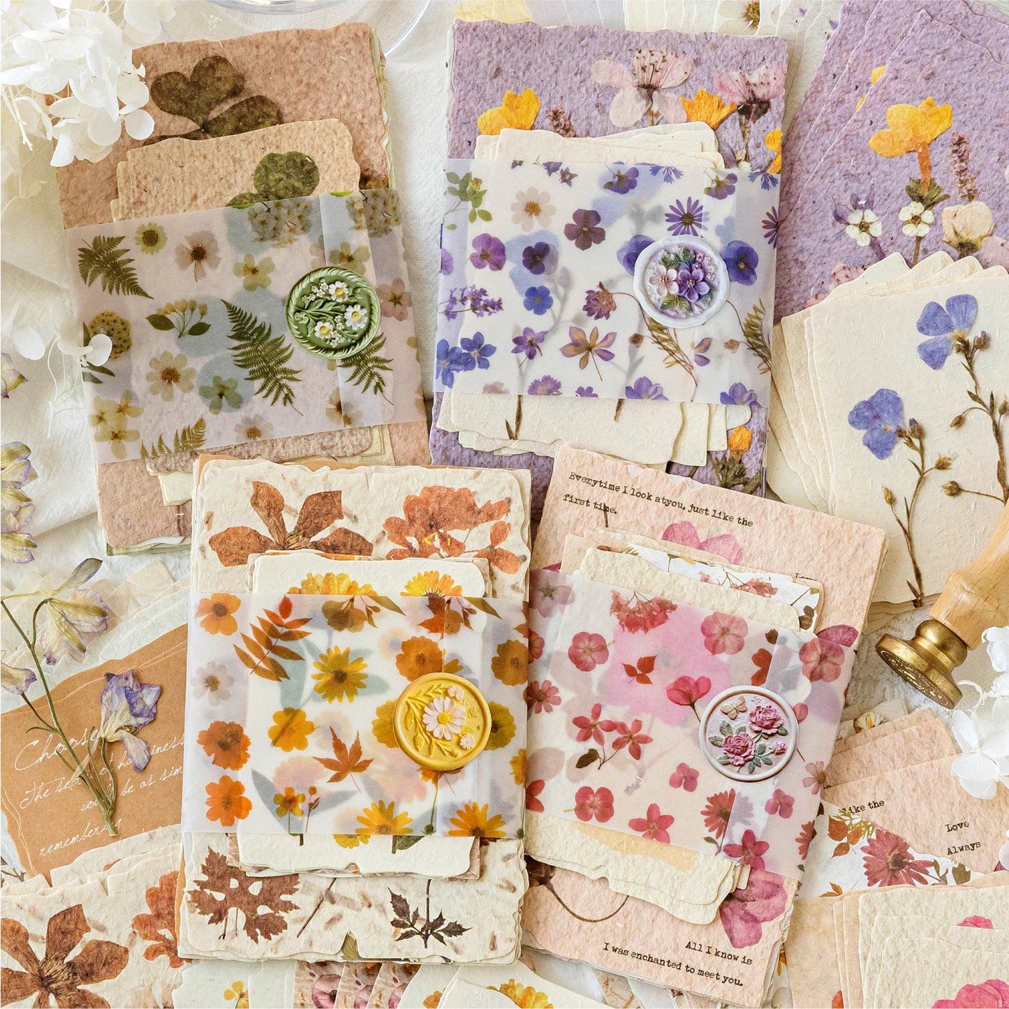 30pcs Creative Scrapbook Vintage Materials Paper Combo Kit DIY Junk Journal Collage Photo Album Retro Art paper
