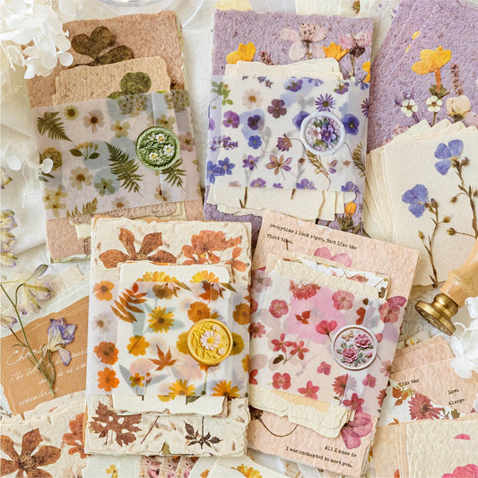 30pcs Creative Scrapbook Vintage Materials Paper Combo Kit DIY Junk Journal Collage Photo Album Retro Art paper