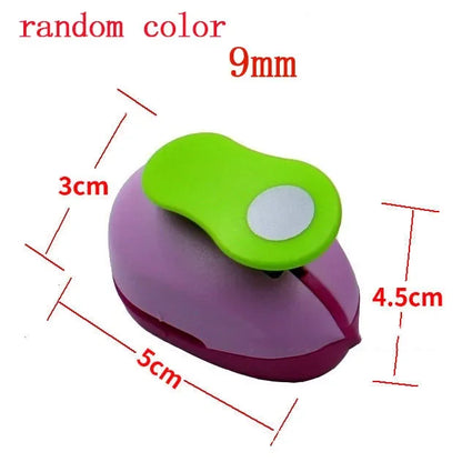 Circle Hole Puncher 9/16/25mm Diy Paper Cut Scrapbooking Labor Saving for Kid Hole Punch DIY Handmade Punches Maker