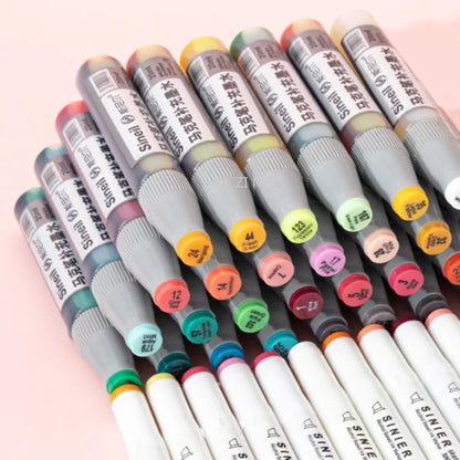 168 colors Marker Rehydration General Marker Rehydration Liquid Alcohol Oily Ink School Supplies Art Supplies Acrylic Paints