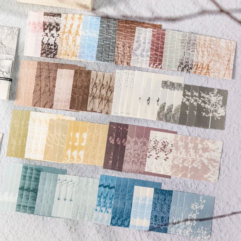 JIANQI 30 pcs Vintage Collage Scrapbooking Journal Material paper Card Making DIY Retro Source Paper Creative Memo Stationery
