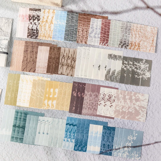JIANQI 30 pcs Vintage Collage Scrapbooking Journal Material paper Card Making DIY Retro Source Paper Creative Memo Stationery