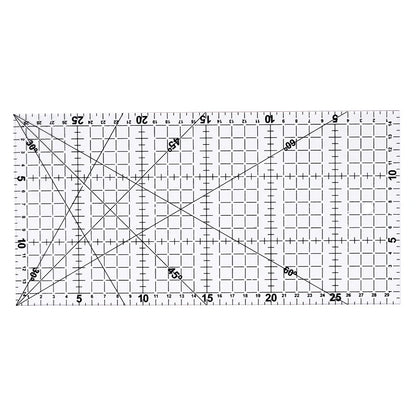 1Pcs Acrylic Multisize Patchwork Ruler Transparent Drawing Ruler Office School Sewing Measuring Supplies Tailor Tools