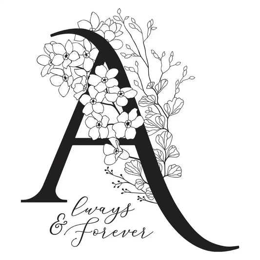 Floral Sentiment Press Plate 2025 NEW Cutting Dies Scrapbook Diary Decoration Stencil Embossing Template DIY Greeting Card