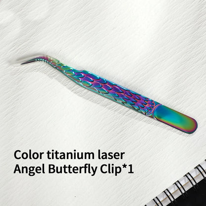 JIANWU Stainless Steel High Density Grafting Tweezers Journal Collage Tool Creative DIY Student Supplies Stationery