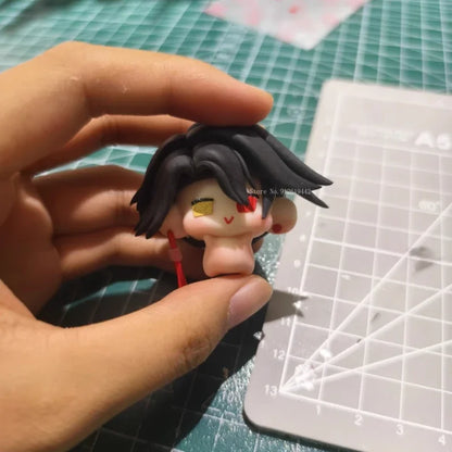 Ultra Light Clay Q Version Cartoon Doll Eye Shape Cutting Mold DIY Polymer Clay Animation Character Circle Star Eye Making Tool