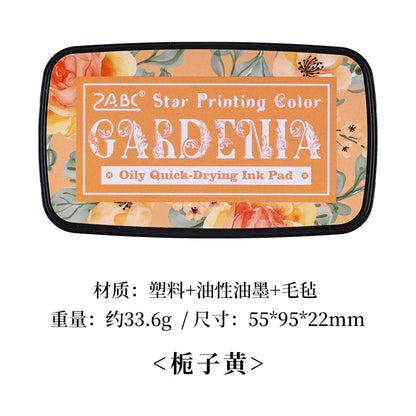Colorfull Multicolor Ink Pad Planner Stamps Art Scrapbook Student Supplies Self Ink Stamp Inkpad School Accessories Stationery