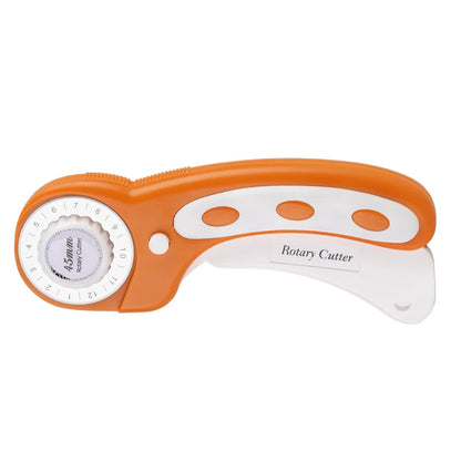 45mm Leather Craft Rotary Cutter Leather Cutting Tool Fabric Circular Blade Knife DIY Patchwork Sewing Quilting