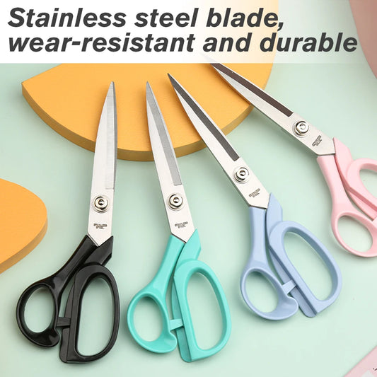 1Pcs Sewing Scissors Tailor Scissors Multi-Purpose Sharp Stainless Steel Scissors Needlework Embroidery Knitting Sewing Tool
