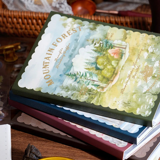 JIANQI 54pcs Wind Is Coming series Decoration material sticker Diary Album Scrapbooking material sticker Junk Journal Supplies